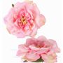 Konstgjord rosblomma SASKIA, flytande, rosa, 5cm, Ø15cm
