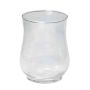 Ljusstake i glas LISA, transparen, 13cm, Ø9cm