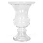 Vase på fot, pokal SONJA, glas, klar, 34cm, Ø25cm