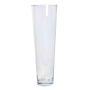 Konisk golvvase ANNA OCEAN i glas, klar, 70cm, Ø22cm