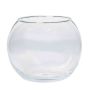 Ljusstake, rund TOBI OCEAN i glas, klar, 15cm, Ø16cm