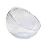 Dekorativ skål NELLY OCEAN i glas, klar, 10,5cm, Ø12,5cm