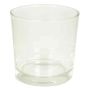 Glaskruka BRIAN, transparen, 12,5cm, Ø13cm
