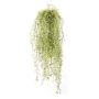 Konstgjord Tillandsia Usneoides IRMENA, på pinne, svårantändlig, grön-gul, 80cm