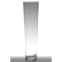 Konisk golvvas LORENA i glas, klar, 70cm, Ø19cm