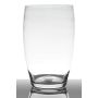 Rund glasvas HENRY, klar, 25cm, Ø15cm