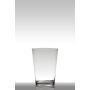 Konisk blomvas ANNA EARTH i glas, klar, 30cm, Ø22cm