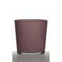Glasöverkruka ALENA, gammaldagsrosa, antikrosa, 19cm, Ø19cm