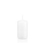 Stumpvaxljus MAEVA, vitt, 12cm, Ø6cm, 40 timmar - Tillverkat i Tyskland