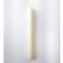 Ljus CHARLOTTE, krämfärgat, 18,5cm, Ø2,1cm, 6,5h - Tillverkat i Tyskland