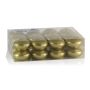 Flytande ljus ORNELLA, 24 stycken, guld, Ø4,5cm, 4h