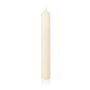 Spisvaxljus FRANZISKA, elfenben, 60cm, Ø8cm, 274 timmar - Tillverkad i Tyskland