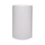 Glasvas, cylindrisk, SANYA EARTH, vit, 21cm, Ø14cm