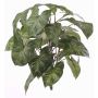 Konstgjord syngonium RUBEN på stödpinne, grön-vit, 40cm