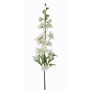 Konstgjord riddarsporre ANDRIANA, vit-grön, 90cm, Ø10cm