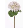 Konstgjord hortensia CHIDORI, vit-grön-violett, 60cm, Ø18cm