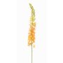 Stor konstblomma steppljus SELINA, orange, 105cm, Ø9cm