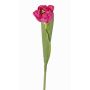 Konstgjord tulpan ROMANA, cerise, 45cm, Ø6cm