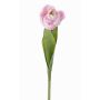 Konstgjord tulpan ROMANA, rosa, 45cm, Ø6cm