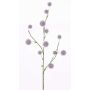 Konstgjord ballong-spindelblomma EMRAH, ljuslila, 80cm, Ø3-4,5cm