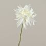 Konstgjord dahlia SMILA, krämfärgad, 55cm, Ø12cm
