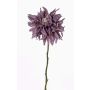 Konstgjord dahlia SMILA, violett, 55cm, Ø12cm