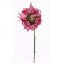 Konstgjord solros JANIKA, rosa, 60cm, Ø13cm