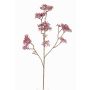 Konstgjord kornell KAROLINA med knoppar, rosa, 70cm