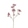 Konstgjord kornell KAROLINA med knoppar, rosa, 70cm