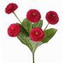 Konst Bellis HEIKE på stickpinne, cerise, 25cm, Ø4,5cm