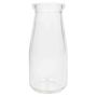 Dekorflaska MICHEL i glas, klar, 14cm, Ø6,3cm