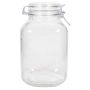 Konserveringsburk JARVEN med spännlås, klar, transparen, 24cm, Ø13cm, 3l