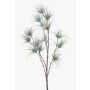 Sukkulent i plast, Tillandsia Stricta-gren MONDRIAN, grågrön, 65cm