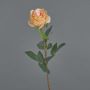 Konstgjord ros BRINA, persik-rosa, 75cm, Ø9cm