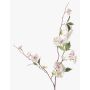 Konstgjord prydnadsgrenen CAMILLES, rosa-vit, 80cm