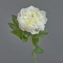 Konstgjord pion DIVIN, vit, 65cm, Ø15cm