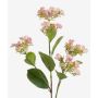 Konstgjord hortensia ALAZNE, rosa, 75cm, Ø7-10cm