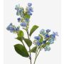 Konstgjord hortensia ALAZNE, blå, 75cm, Ø7-10cm