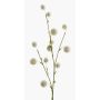 Konstblomma snöbollsgren ATERIDA, vit, 80cm, Ø3-4cm