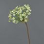 Konstgjord alliumblomma BRAIS, vit, 90cm, Ø24cm