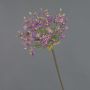 Konstgjord alliumblomma BRAIS, violett, 90cm, Ø24cm