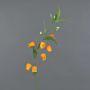 Konstblomma, lyktlilja MASARU, orange, 95cm, Ø3cm
