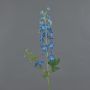 Dekorativ konstblomma riddarsporre WALIA, blå, 75cm, Ø6-8cm