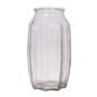 Liten blomvas AMORY i glas, klar, 22cm, Ø12cm