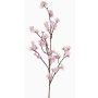 Konstgjord körsbärsblomkvist ARIELLE med blommor, rosa-cerise, 100cm, Ø1,5-3,5cm