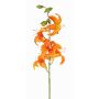 Konstgjord tigerlilja ASHANTI, orange, 60cm, Ø10cm