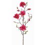 Konstgjord magnoliagren MARGA, cerise, 80cm, Ø7-8cm