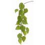 Konstgjord bladbegonia-gren KATRICE, grön-röd, 110cm