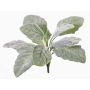 Konstgjord silversalvia MELLIE på stativ, grön-vit, 25cm