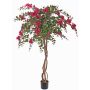Konstgjord bougainvillea OFRA, äkta stammar, blommor, crossdoor, cerise, 180cm